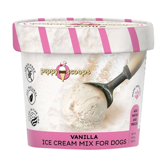 Vanilla Ice Cream Mix for Dogs 8 oz.