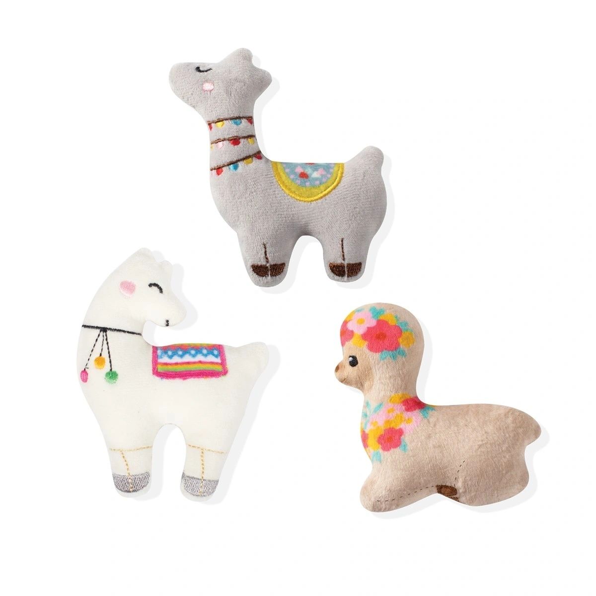 Llama Love 3 pc Dog Toy Set - Small