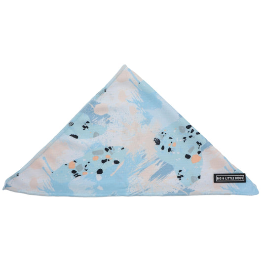 Blue Terrazzo Bandana