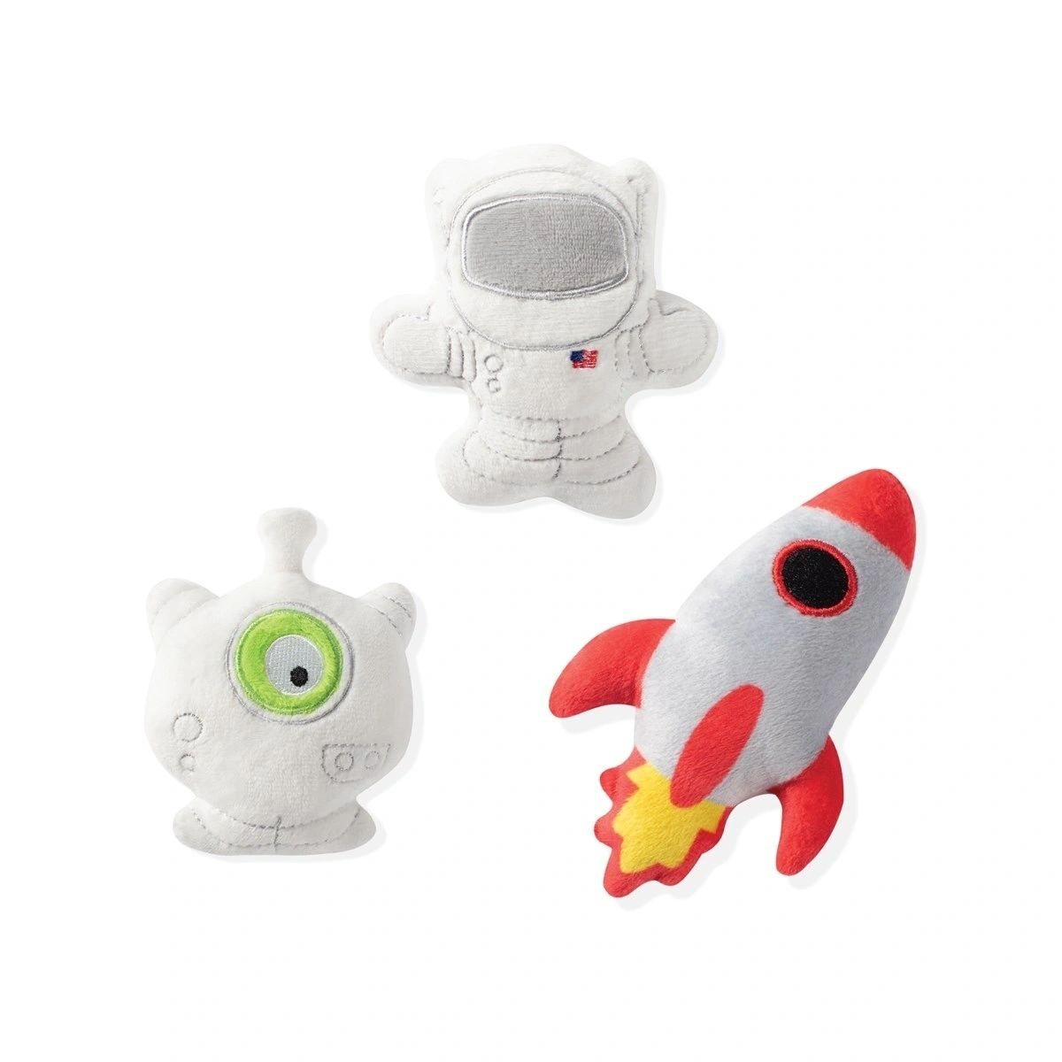 Space 3 pc Dog Toy - Small