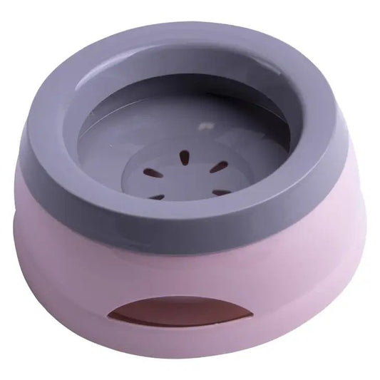 Hydrain Anti-Spill Water Bowl in Pink