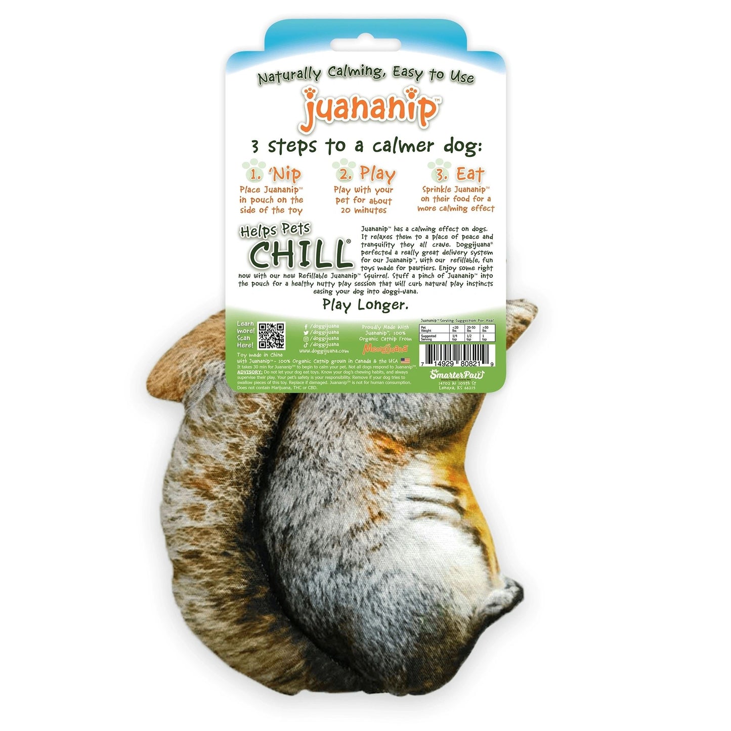 Refillable Squirrel Toy