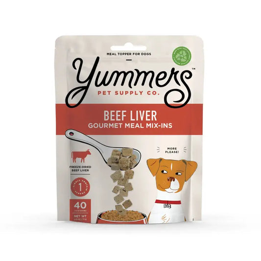 Freeze Dried Beef Liver Mix-IN for Dogs 2.5 oz.