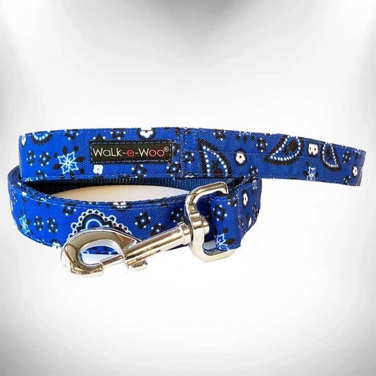 Blue Bandana Leash