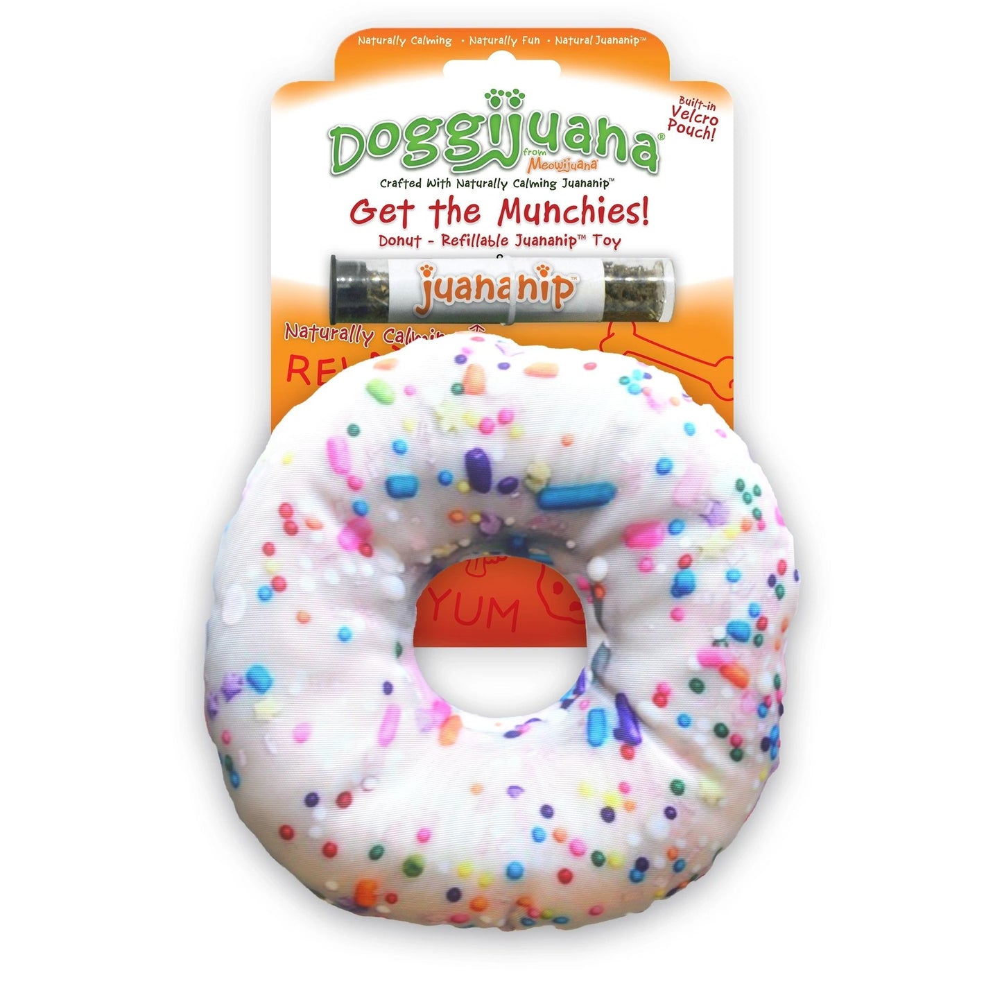 Get the Munchies Refillable Donut Toy