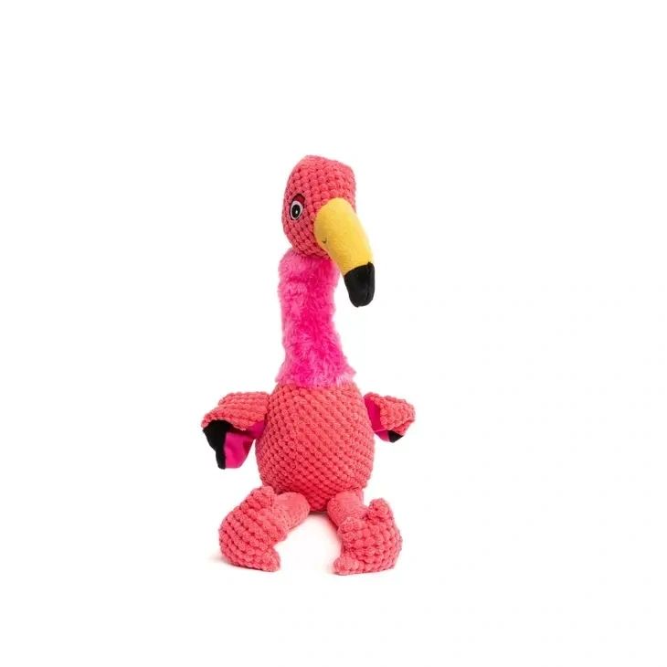 Floppy Flamingo Dog Toy